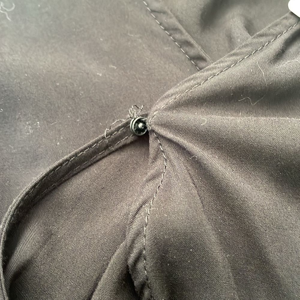 NWT - Elan black v- neck romper - Picture 10 of 10